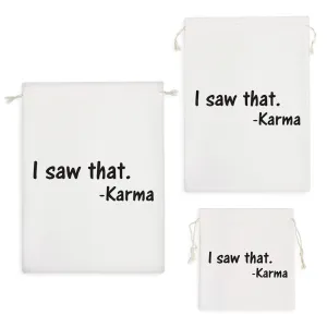 کیسه نظم دهنده I saw That Karma