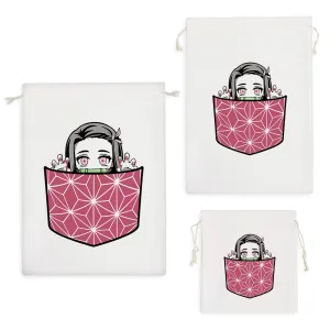 کیسه نظم دهنده نزوکو انیمه شیطان کش