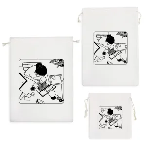 کیسه نظم دهنده در حال کار