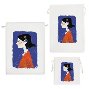 کیسه نظم دهنده دختر خوشحال