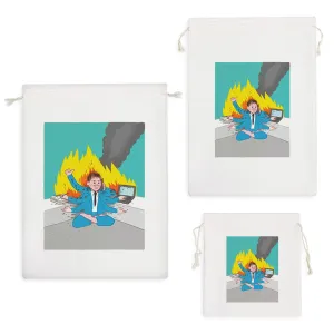 کیسه نظم دهنده کار در آتش