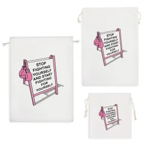 کیسه نظم دهنده با خودت مبارزه نکن برای خودت مبارزه کن