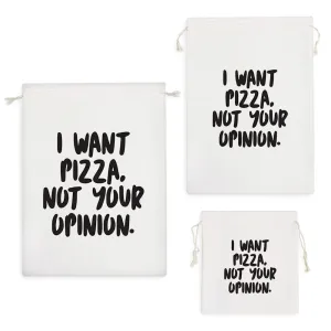 کیسه نظم دهنده پیتزا میخوام نه نظرت رو