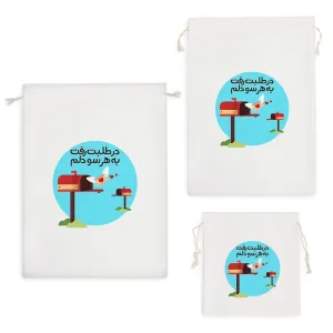 کیسه نظم دهنده در طلبت رفت به هر سو دلم