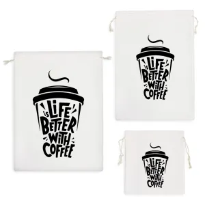 کیسه نظم دهنده زندگی بهتر با قهوه