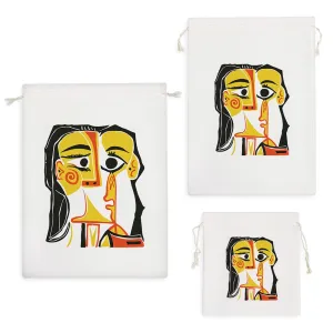 کیسه نظم دهنده نقاشی چهره در هم