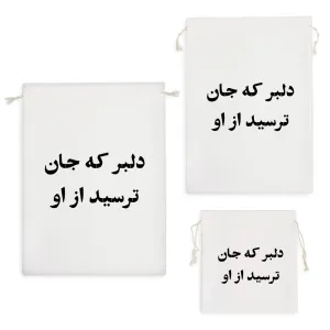 کیسه نظم دهنده دلبر که جان ترسید از او