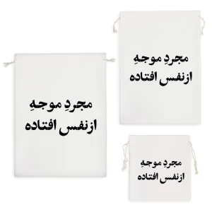 کیسه نظم دهنده مجرد موجه از نفش افتاده