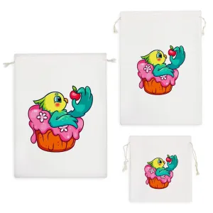 کیسه نظم دهنده طوطی و کاپ کیک