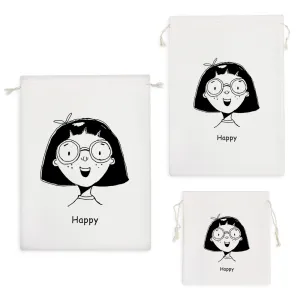 کیسه نظم دهنده دختر خوشحال