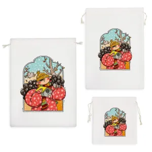 کیسه نظم دهنده دختر و زمستان