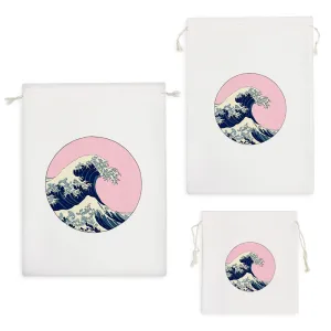 کیسه نظم دهنده نقاشی موج عظیم کاناگاوا