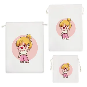 کیسه نظم دهنده دختر ورزشکار