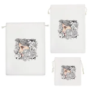 کیسه نظم دهنده دختر و گل