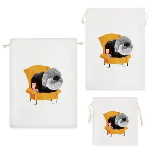 کیسه نظم دهنده دختر و سگ