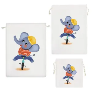 کیسه نظم دهنده فیل دوچرخه سوار