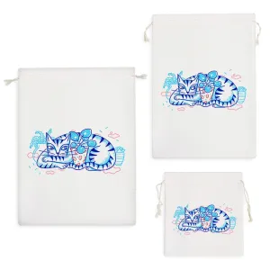 کیسه نظم دهنده گربه و گل