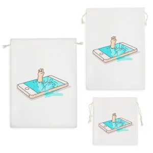 کیسه نظم دهنده غرق در گوشی