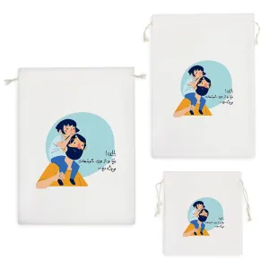 کیسه نظم دهنده بابایی دنیارو از رو شونه هات می شد دید