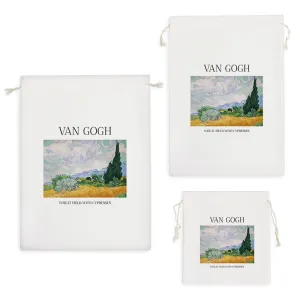 کیسه نظم دهنده مزرعه گندم با سروها ونسان ونگوگ