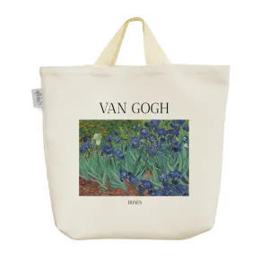 ساک خرید پارچه ای گل های زنبق ونسان ونگوگ