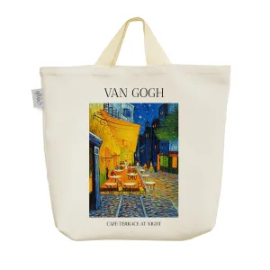ساک خرید پارچه ای تراس کافه در شب ونسان ونگوگ