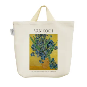 ساک خرید پارچه ای گلدان زنبق ونسان ونگوگ