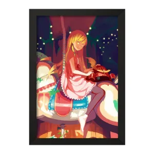 تابلو شینوبو اوشینو انیمه مونوگاتاری