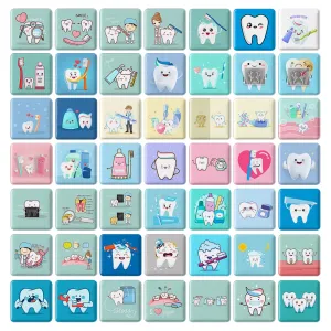 پیکسل مربعی دندان و دندانپزشکی کودکانه