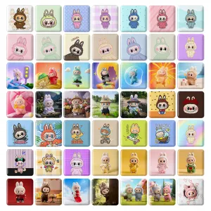 پیکسل مربعی عروسک لابوبو (Labubu)