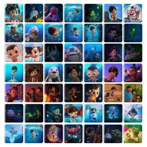 پیکسل مربعی پسر دلفینی