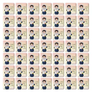 پیکسل مربعی جشن الفبا