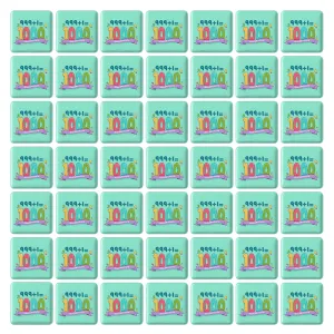 مگنت مربعی جشن عدد 1000