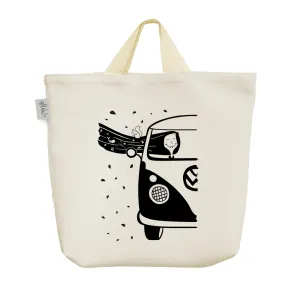 ساک خرید پارچه ای دخترانه