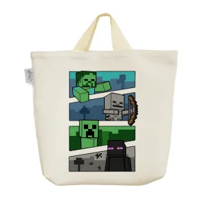 ساک خرید پارچه ای بازی ماینکرافت (Minecraft)