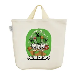 ساک خرید پارچه ای بازی ماینکرافت (Minecraft)
