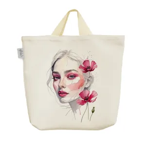 ساک خرید پارچه ای دخترانه