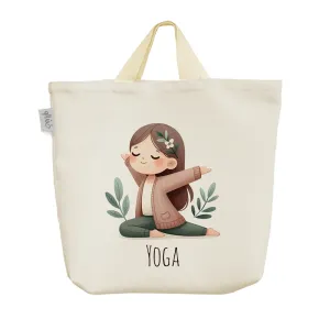ساک خرید پارچه ای یوگا (yoga)