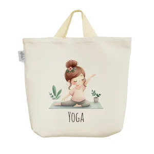 ساک خرید پارچه ای یوگا (yoga)