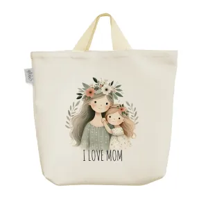 ساک خرید پارچه ای I Love Mom