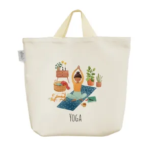 ساک خرید پارچه ای یوگا (yoga)