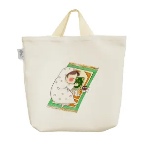 ساک خرید پارچه ای دختر و سجاده نماز