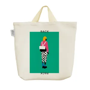 ساک خرید پارچه ای کوله پشتی (back pack)