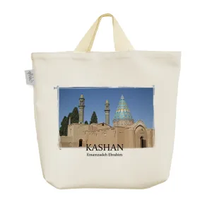 ساک خرید پارچه ای امامزاده ابراهیم کاشان
