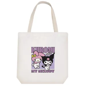 توت بگ پارچه ای کرومی و ملودی (Kuromi And Melody)
