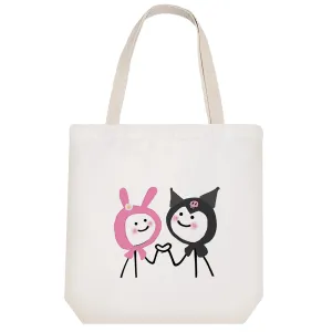 توت بگ پارچه ای کرومی و ملودی (Kuromi And Melody)