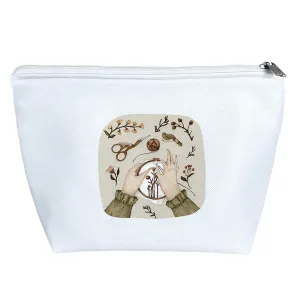کیف لوازم آرایش گلدوزی