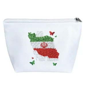 کیف لوازم آرایش نقشه ایران (Iran)