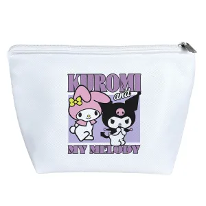 کیف لوازم آرایش کرومی و ملودی (Kuromi And Melody)