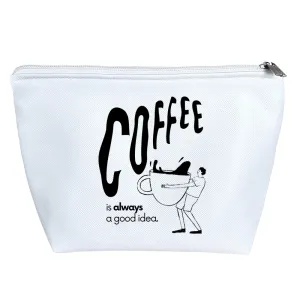 کیف لوازم آرایش قهوه (Coffee)